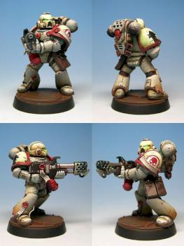 red skulls chapter space marine by cyril