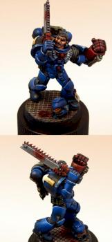 Crimson fist marine by bortesnor