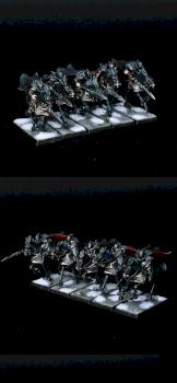 Dark Riders, Dark Elves by warhamsterpainting