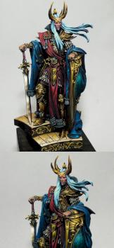 ETERNAL, HIGH ELF KING- GURA RESIN KITS by Mihausz