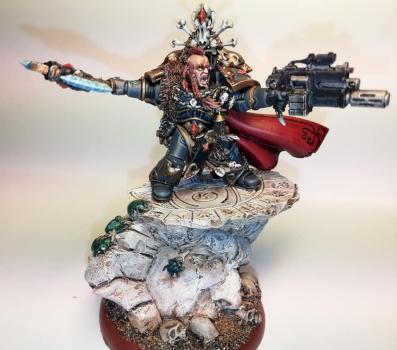 Krom Dragongaze converted for use in 30k HH by Sotirios