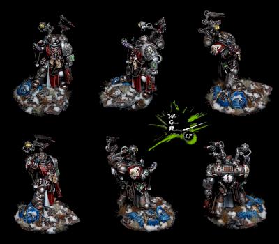 Deathwatch Primaris Apothecary Warhammer 40K by CroWarGamePainting