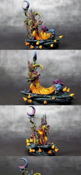 Skragrott the Loonking - Gloomspite Gitz by NJM