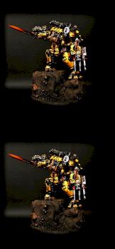 Warhammer 40.000 Marcheur de Combat Imperator IMPERIAL FISTS. by Hexagone Club