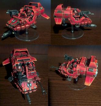 Blood Angels Landspeeder by Reaver