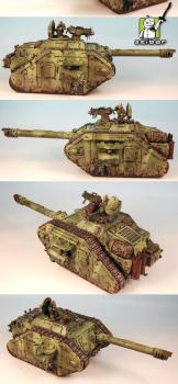 Warhammer 40K Imperial Guard Destroyer Tank Hunter by Scibor