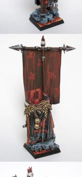 Chaos Khorne Standard Bearer by Purc