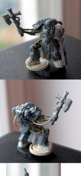 Iron Hands Chaplain by Spongeboss Uru