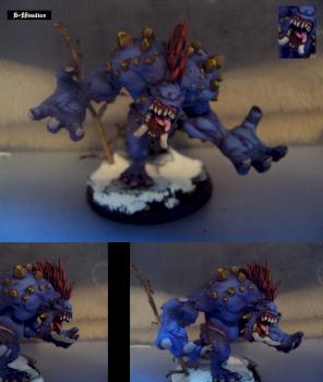 Dire Troll from Hordes by the kid