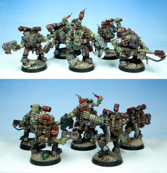 Ork Kommandos by numbat