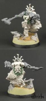 Space Wolves Wolf Guard Battle Leader (Conversion Shots) by Wiltrichs