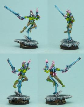 WH 40K Eldar Harlequin by Toffgd