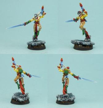 WH 40K Eldar Harlequin by Toffgd