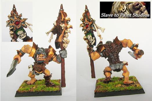 Chaos Ogre Standard Bearer by Palocles