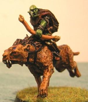 Warg Rider from LOTR the Two Towers by GreenGoblinTrading