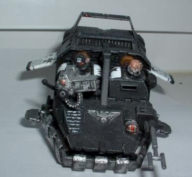 Black Templar Landspeeder no. 2 by tabletopworld