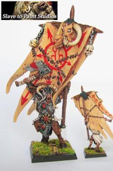 Beastman Standard Bearer by Palocles