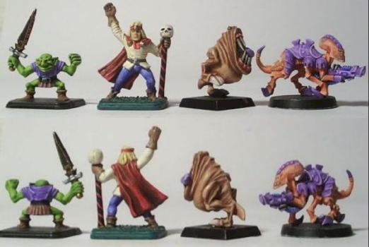 Various miniatures by ACID