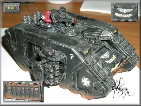 Black Templars Land Raider Crusader by Khorne