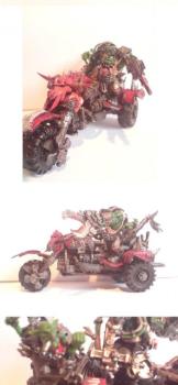 Warboss on War Bike/trike by Moivin26887