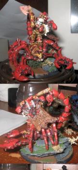 Khorne Lord on Juggernaught by Dark pheonix