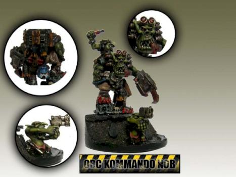 Ork Kommando Nob by belakor