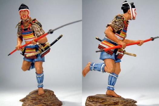 90mm Ashigaru Warrior by War Griffon