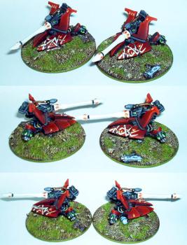 Eldar Bright Lance Grav-Platforms by Scottdsp748