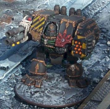 Steel Rain Pattern Iron Warrior Dreadnought by The Prophet123