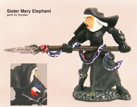 Sister Mary Elephant by docwex