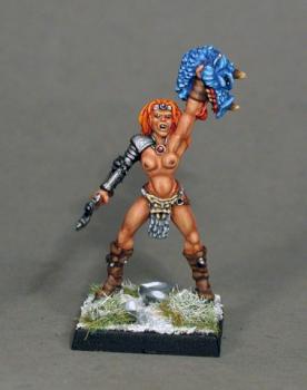 Bloodraged Barbarian Girl by witchhunter