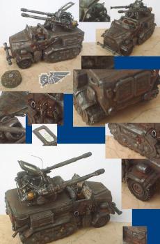 Imperial Guard SJ-7F Flak vehicle by Freddy Krueger H