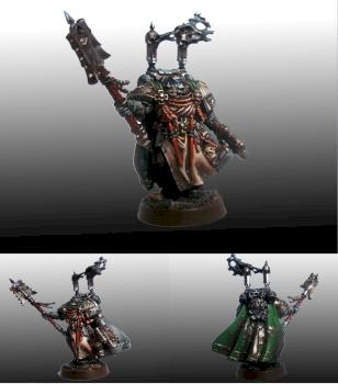 Dark Angels Chaplain-Interrogator Seraphicus by Rivet