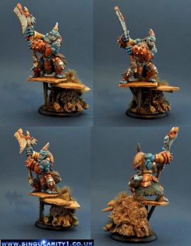 Troll Axer, Trollblood Light Warbeast by singularity