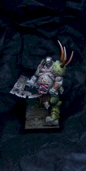 Nurgle Chaos Lord by Beefjerky