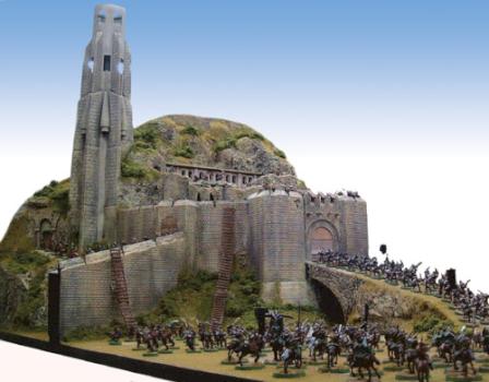 Helm's Deep- the Rohirrim charge by ManorhouseWorkshop