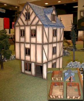 Three Story Inn (25mm scale) by griffongames