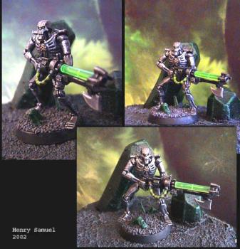 New Necron warrior by nanaboso