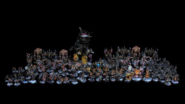 Grymkin Hordes Army by warhamsterpainting