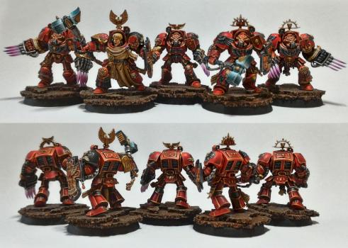 Blood Angels Terminators by Reaver