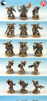 Pre heresy Thousand Sons marines by Morthai