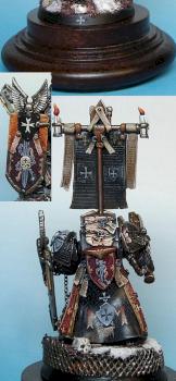 Black templar chapelain (2view) by Magobaku