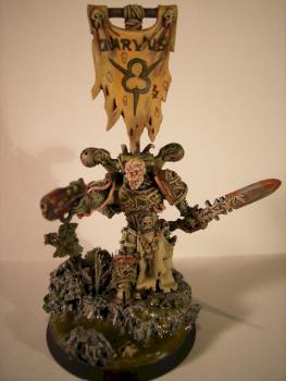 Nurgle Chaos Marine General by Archer