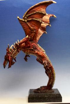 Red Guardian Dragon by StillLifeMiniatures