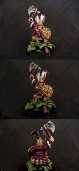 Dwarf Rinn, Gerta the Gardener of Karag Dum by HodRod