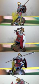 Navarrese Heavy Infantryman (Spain) XIV Century (54 mm) by deinocerites