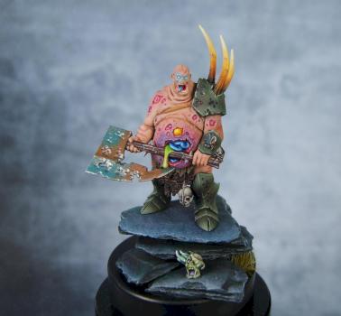 GW Nurgle Chaos Lord by Wicksy