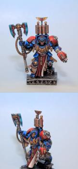 Space Hulk Terminator Librarian by sarduka42