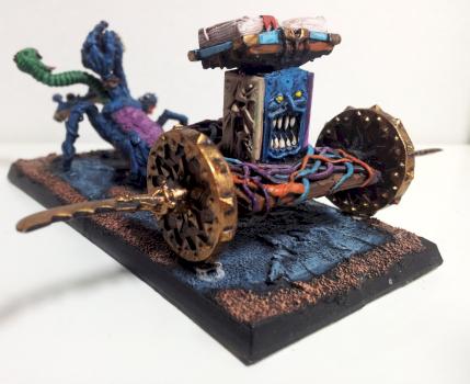 Warhammer - Chaos War Shrine - Painted - High standard by Quality Miniatures