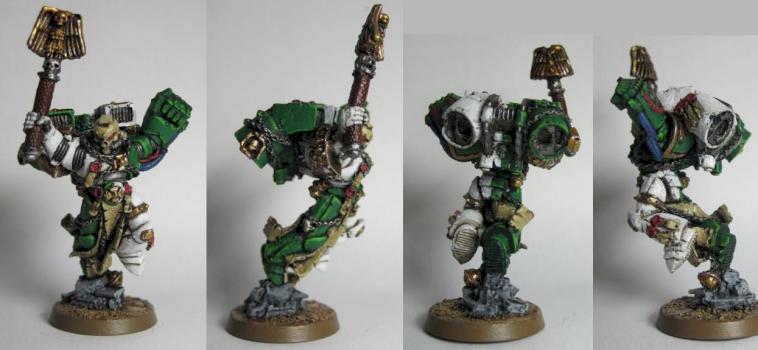 Space Marine Jump Pack Chaplain - Second Company Scions of Guilliman by RGilbert26